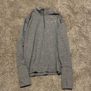 Nike Dri-Fit Half Zip, Size S, Grey